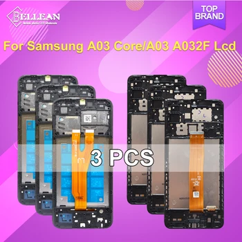 3шт 6,5-дюймовый дисплей A03 Core для Samsung Galaxy A032F ЖК-сенсорная панель Digitizer SM-A032M Экран в сборе с рамкой