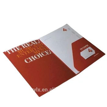 индивидуальный дизайн, индивидуальный дизайн, папка для презентаций бумажных файлов формата А4 с прорезью для визитных карточек