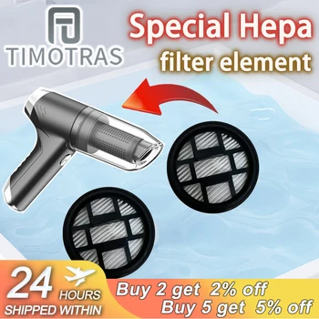 1 шт. HEPA-фильтр для пылесоса, который можно стирать, Специальные фильтрующие аксессуары для пылесосов
