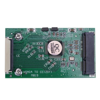 1 шт. SSD-накопитель Mini SATA mSATA PCI-E для IPOD с 40-контактной 1,8-дюймовой картой преобразования ZIF CE