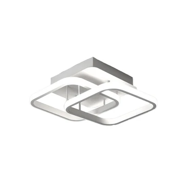 1 ШТ. Акриловая люстра в скандинавском стиле, современный железный + силиконовый светодиодный потолочный светильник для спальни, кухни, коридора, ресторана