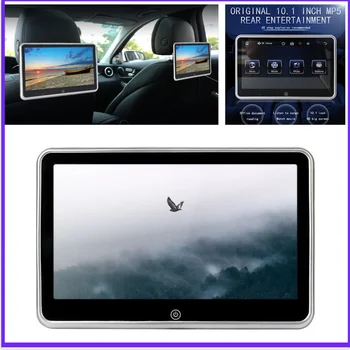 10,1-дюймовый автомобильный подголовник Монитор MP5 Плеер Mirror Link Android FM HD 1080P С видеоэкраном USB и HDMI Мультимедийный проигрыватель
