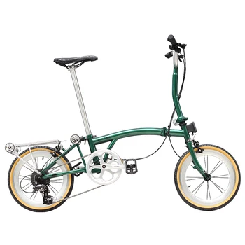 16-дюймовый складной велосипед Xiaobu HITO 349, суперлегкий, портативный велосипед с переменной скоростью, может продвигать ретро-стиль
