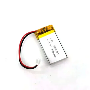 1шт 3,7 В 300 мАч 502035 Литий-полимерно-ионный аккумулятор Зарядка Treasure Power Смарт-часы Ноутбук GPS MP3-камера Power Bank