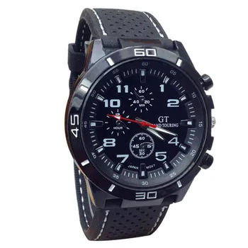 2015 Кварцевые часы Мужские Военные часы Спортивные наручные часы Силиконовые Модные часы Механические наручные часы Reloj Hombre 2022