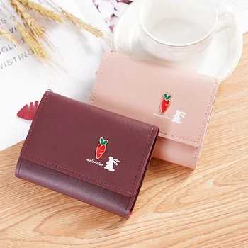 2023 новая милая женская сумочка, короткая женская маленькая сумочка, мини-студенческая корейская версия маленькой сумки для рук, портмоне, упаковка для карт