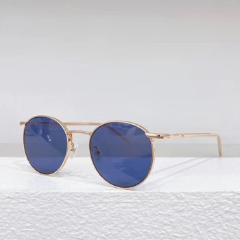 2023 Новые солнцезащитные очки мужские женские простые металлические солнцезащитные очки