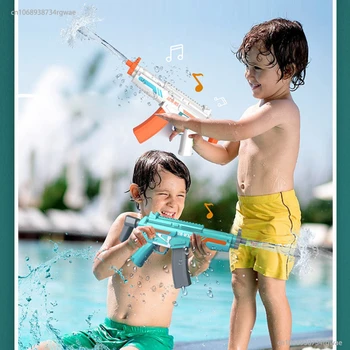 2023 Новый водяной пистолет Burst, детский Водяной пистолет-распылитель, Игрушечный Водный бой, Летняя забава для мальчиков и взрослых, электрический водяной пистолет, Игрушечный пистолет