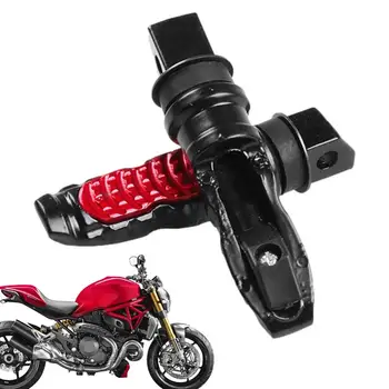2шт 8 мм Отверстие Алюминиевый Мотоцикл Подножки Для Ног Заднего Пассажира Педали Подставка Для Ног Скутера Подножка Мотоцикла Педаль Для Honda MSX125