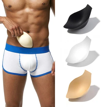 3D мужское нижнее белье, накладка для промежности, защитный чехол для купальника, накладка для плавательных трусов, внутренняя передняя губчатая накладка