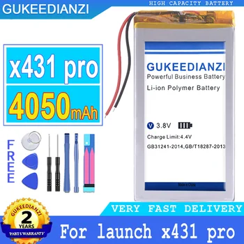 4050 мАч Новый Сменный Аккумулятор GUKEEDIANZI X431 Pro для Запуска Инструмента X431Pro Big Power Bateria + Бесплатные Инструменты
