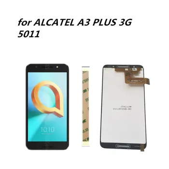 5,5 дюймов Для Alcatel A3 Plus 3G 5011 5011A 5011X ЖК-Дисплей В Сборе + Замена Сенсорной Панели Мобильного Телефона