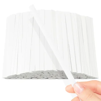 500 шт Ароматические палочки Набор тест-полосок для духов Женская Портативная бумага для эфирных масел Paper Miss White Outfit
