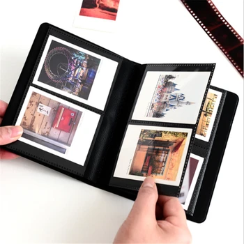 64 Кармана 3-дюймовый мини-фотоальбом InstantPhoto для фотоальбома Fujifilm Instax Mini12/11/9/8/7 Мини-альбом для скрапбукинга Film Instax