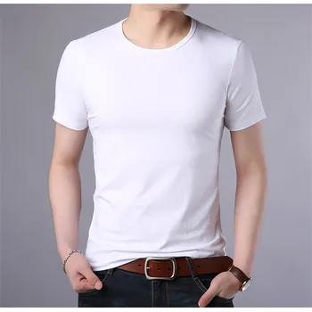 A1450 Мужская футболка с короткими рукавами, весенне-летняя новая молодежная футболка с вышивкой для студентов, занятий спортом и отдыха