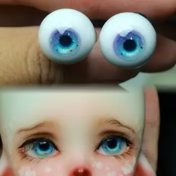 BJD Eyes кукольные глаза 10 мм-24 мм кукольные глаза в реальном стиле для игрушек 1/8 1/6 1/4 1/3 SD DD аксессуары для кукол 10 мм-24 мм кукольные глаза