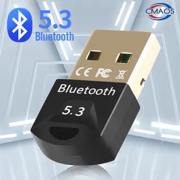 Bluetooth-адаптер для ПК, Usb-ключ Bluetooth 5.3, приемник Bluetooth 5.0 для динамика, мышь, клавиатура, музыкальный аудиопередатчик