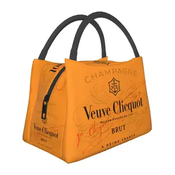 Bolsas de almuerzo de champán personalizadas para hombres y mujeres, cajas de almuerzo con aislamiento de refrigerador cálido VC