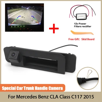 CCD Камера заднего вида с обратной резервной камерой, Водонепроницаемая Камера высокого качества Для Mercedes Benz CLA Class C117 2015