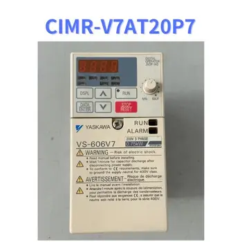 CIMR-V7AT20P7 Используется инвертор серии VS-606V7 200V 3-ФАЗНЫЙ 0,75 кВт тестовая функция В ПОРЯДКЕ