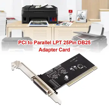 PCI-параллельный LPT 25Pin DB25 Порт принтера Контроллер Адаптера Плата расширения