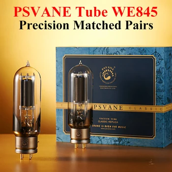 PSVANE Tube WE845 Legend Series Оригинальная заводская пара для вакуумного лампового усилителя, усилителя Hi-Fi, аудиоусилителя Diy