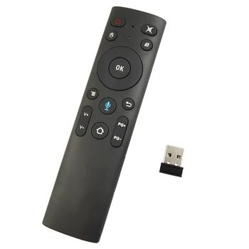 Q5 + Air Mouse Bluetooth голосовой пульт дистанционного управления для Smart TV Android Box IPTV Беспроводной 2,4 G голосовой пульт дистанционного управления