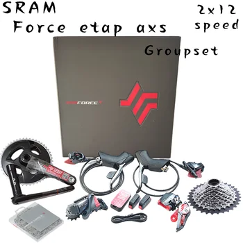 SRAM Force eTap AXS Road набор групп для шоссейных велосипедов 2x12 sram force groupset гидравлический дисковый тормоз для шоссейных велосипедов для гравийного велокросса XDR HUB
