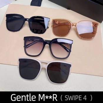 SWIPE 4 GENTLE MxxR Женские солнцезащитные очки для мужчин, Винтажные Роскошные брендовые товары, Дизайнерские Летние Uv400, модные Корейские монстры
