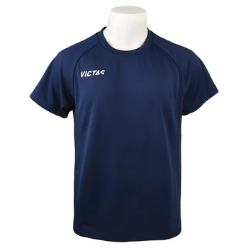 tsp victas Одежда для настольного тенниса сборной Франции спортивная одежда футболка для пинг-понга с коротким рукавом Спортивные майки 83117
