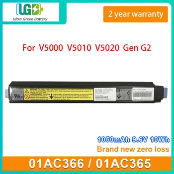 UGB Новый Аккумулятор 01AC365 01AC366 Для IBM V5000 V5010 V5020 Gen G2 1050mAh 9.6V 10Wh