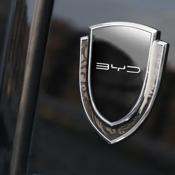 Автомобильная Металлическая 3d Наклейка Auto Logo Custom Shield Styling Decoration Наклейки для BYD Tang F3 E6 Atto 3 Yuan Plus Song Car Accessorie