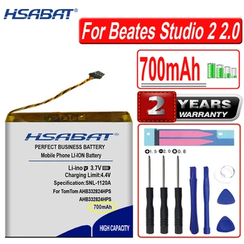 Аккумулятор HSABAT 700 мАч AEC643333 для беспроводных наушников Beates Studio 2 2.0 PA-BT05 PA-BT02