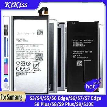 Аккумулятор для Samsung Galaxy S10E S9 S8 Plus S5 S3 S4 S7 S6 Edge S8Plus S9Plus S7Edge Аккумуляторы Для Мобильных Телефонов Bateria