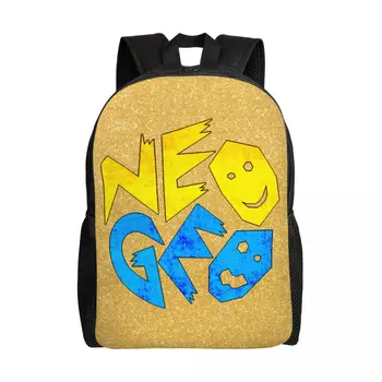 Аркадная игра с логотипом Neo Geo, рюкзак для путешествий, Женский, мужской, школьный Компьютер, сумка для книг, рюкзак для студентов колледжа, сумки