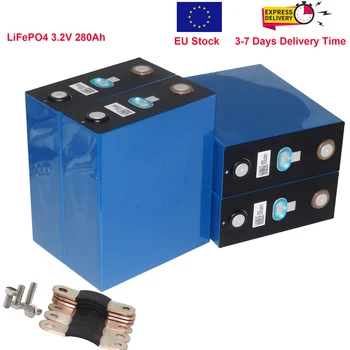 В НАЛИЧИИ В ЕС 8 шт./ЛОТ Аккумулятор LiFePO4 класса A 3,2 В CATL 280Ah для дома, быстрая доставка 3-7 дней