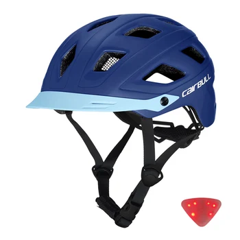 Велосипедный шлем CAIRBULL Central 2023 City Commuter для отдыха со съемными задними фонарями
