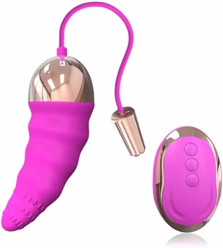 Вибрирующее яйцо с шариком Бен Ва для упражнений Кегеля, вагинальный вибратор для точки G с USB-зарядкой, секс-игрушки с дистанционным управлением для женщин