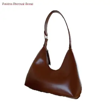 Винтажная сумка для подмышек, универсальная сумка в виде полумесяца, нишевый дизайн, европейская и американская модная женская сумка