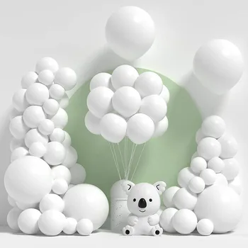 Воздушные шары Macaron, набор для гирлянды, Латексные воздушные шары с Днем Рождения, Гелиевый шар для вечеринки по случаю Дня рождения, свадьбы, украшения детского душа.