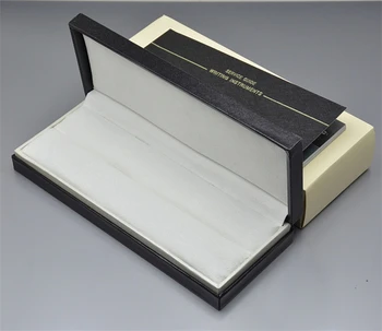 высококачественная кожаная Коробка для ручек из Черного дерева Для Ручек MB Pencil Case с Гарантийным руководством