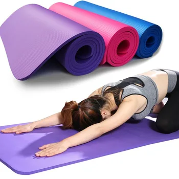 Высококачественный коврик для йоги из ЭВА, противоскользящий спортивный коврик для фитнеса, комфортный поролоновый коврик для йоги для упражнений, гимнастический коврик для пилатеса