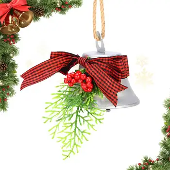 Декоративные украшения для рождественских колокольчиков Дверная вешалка Jingle Bells Гладкие и изысканные рождественские колокольчики Дверное украшение для двери и дома
