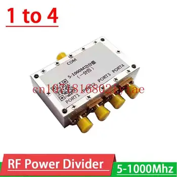Делитель мощности 5-1000 МГц RF power Splitter от 1 до 4 Объединитель Делителей Мощности для UHF VHF 433M 315M 915M FM Ham радиоусилитель