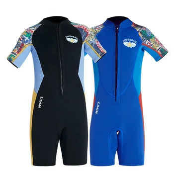 Детская одежда для дайвинга и серфинга из неопрена UPF50, защитная одежда для дайвинга, купальник для подводного плавания и серфинга, гидрокостюмы для водных видов спорта, гидрокостюмы для детей