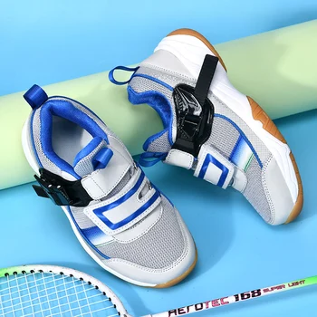 Детская профессиональная обувь для бадминтона, противоскользящие Детские теннисные кроссовки, волейбольные спортивные кроссовки, Обувь для настольного тенниса A227