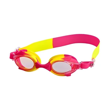 Детские очки для плавания Детские очки для плавания с быстрорегулируемым ремешком, противотуманные очки, не протекающие очки для плавания