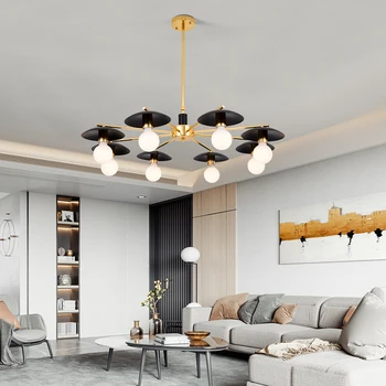 Дизайнерская люстра в скандинавском стиле Индивидуальность Креативный декор ресторана кабинета Подвесной потолочный светильник для спальни