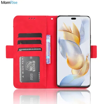 Для Huawei Honor 90/90 Pro, чехол-бумажник, магнитная книжка, откидная крышка, держатель для карт, фото, роскошные кожаные чехлы для мобильных телефонов