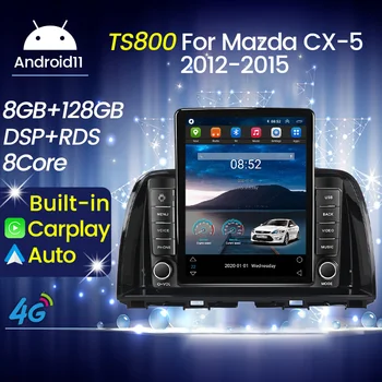 Для Tesla Вертикальный Экран Android Автомобильный Радио Мультимедийный Видеоплеер GPS Навигация Для Mazda CX5 CX-5 CX 5 2012-2015 Головное Устройство